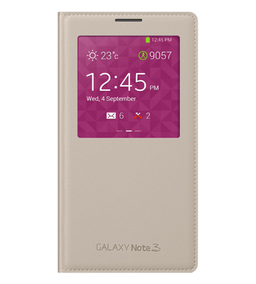 Note3 智能保护套（复古白）
