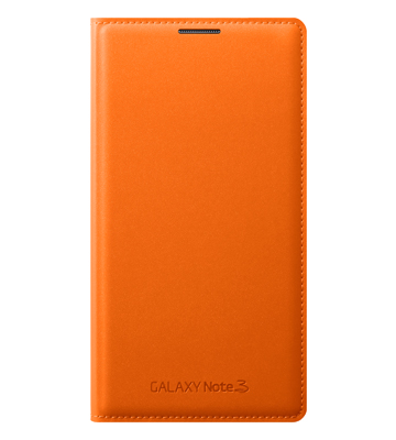 Note3 插卡式炫彩保护套（狂野橙）